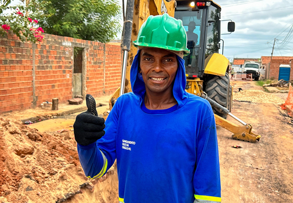 Esgotamento sanitário segue avançando obras da Águas de Timon