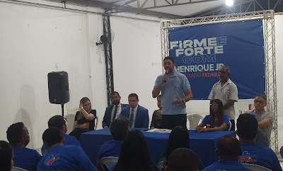 Reuni O De Henrique J Nior Mostra Organiza O E For A Pr Candidato