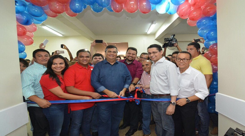 Flávio Dino entrega nova Ala de hospital em Coroatá, cidade de Ricardo Murad