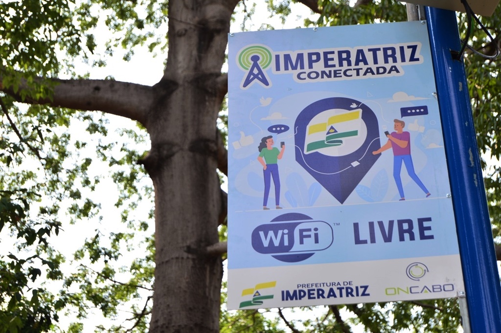 Com dezenas de pontos de internet gratuitos, Imperatriz trabalha para ser uma das cidades mais conectadas do país