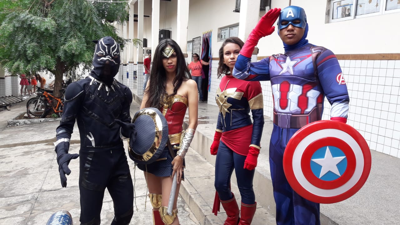 Projeto em escola do estado em Timon usou temáticas do cinema no processo de aprendizagem dos alunos