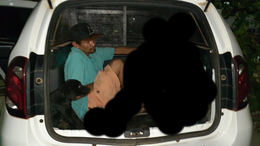 Em abordagens na madrugada em Timon, polícia militar localiza dupla que acabara de furtar casa e levado até um cachorro