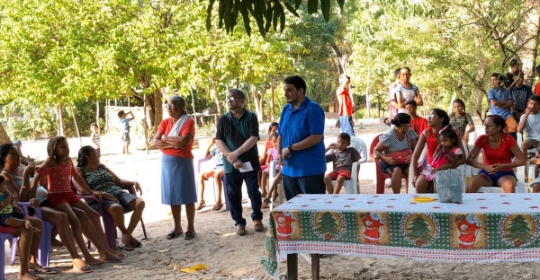 Vereador de Timon promove confraternização com pais de crianças e moradores do povoado São José dos Cassetes