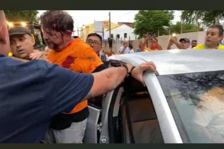 Sobral, Ceará : Assista aos vídeos e o exato momento em que o senador Cid Gomes foi baleado
