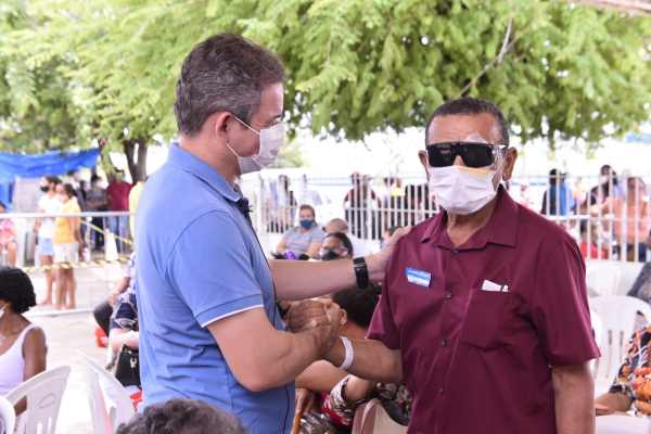 Com articulação do deputado Rafael, Mutirão de Catarata em Timon beneficiou mais de 200 pacientes no primeiro dia