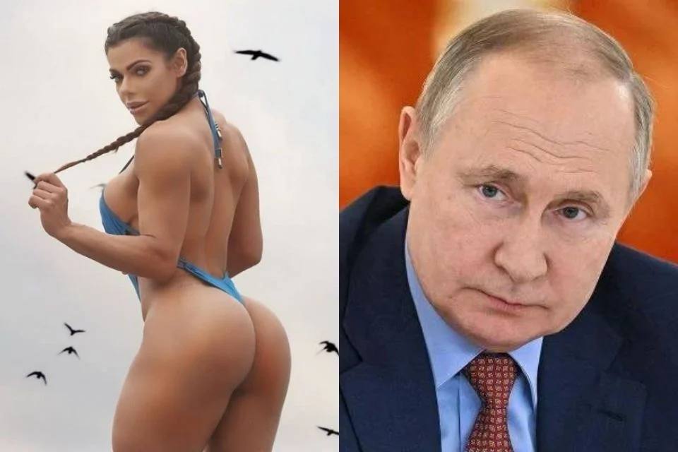 Miss bumbum do Brasil foi paquerada por Putin na Rússia; Ela contou tudo
