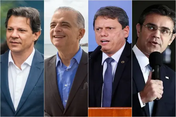 Pesquisa revela como está a corrida eleitoral para governador de São Paulo, estado mais importante do país