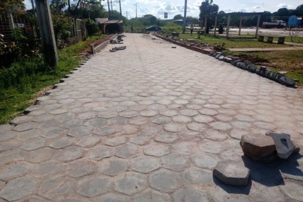 Povoado é o primeiro da zona rural de Timon a ter rua pavimentada na história do município