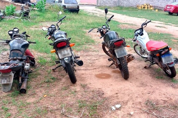 Ação do DMTRANS apreende em Timon motocicletas com indício de roubo e furto 