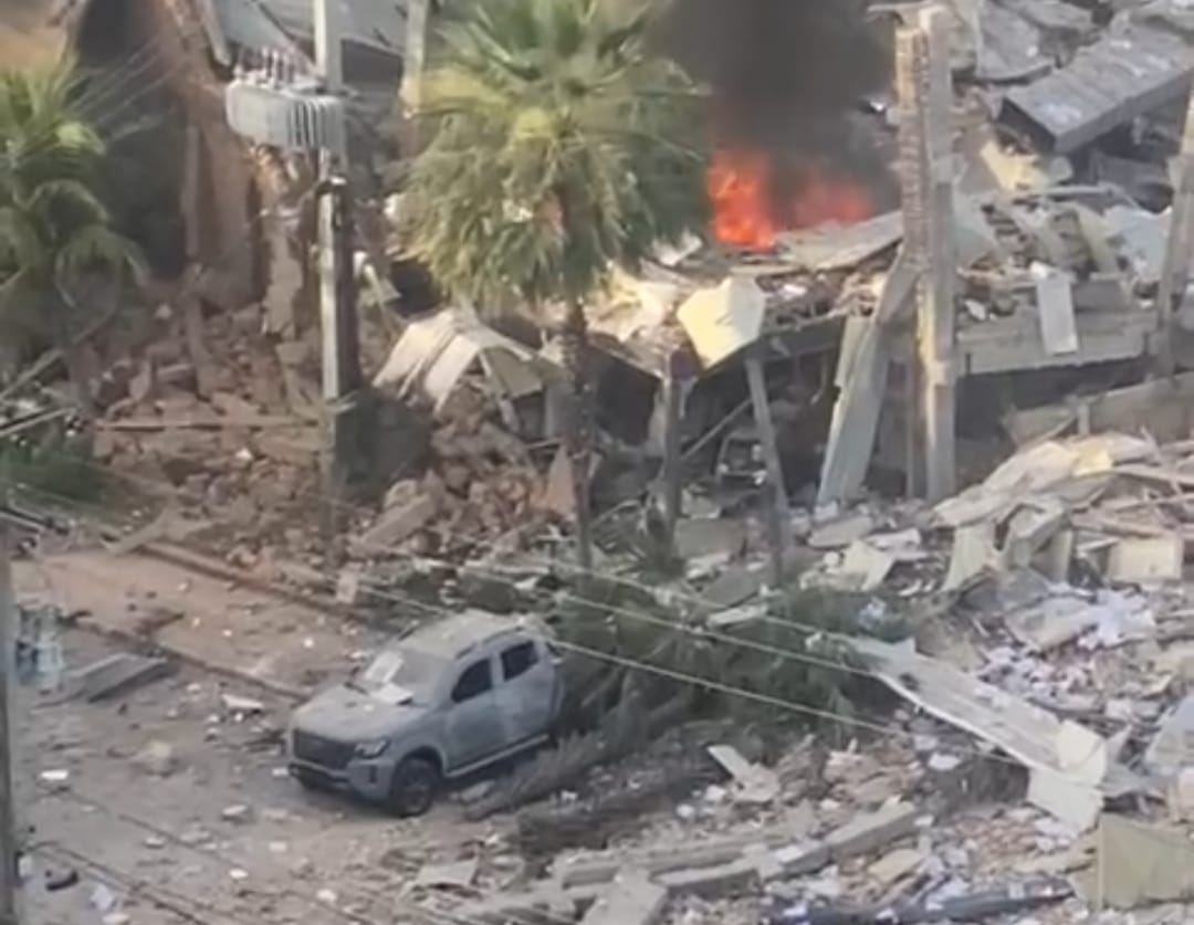 Veja novos vídeos sobre a explosão do restaurante Vasto em Teresina, que fica ao lado do Coco Bambu