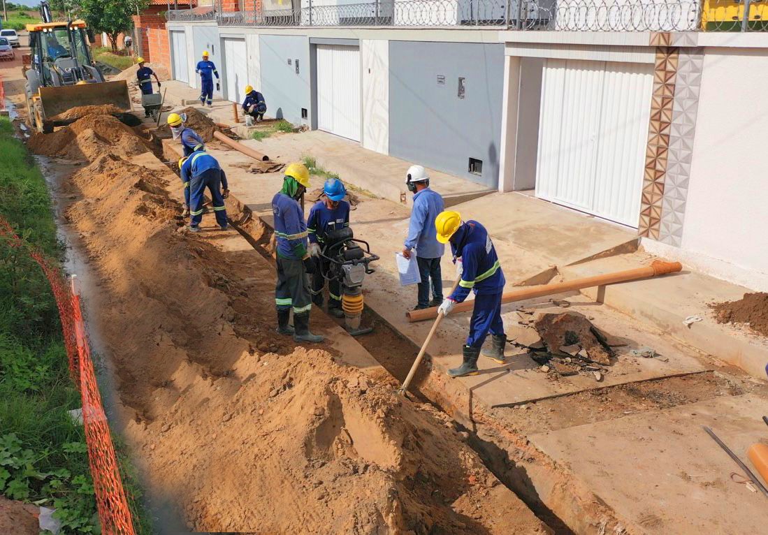 Obras de esgoto seguem no bairro Vila Monteiro até 17 de fevereiro