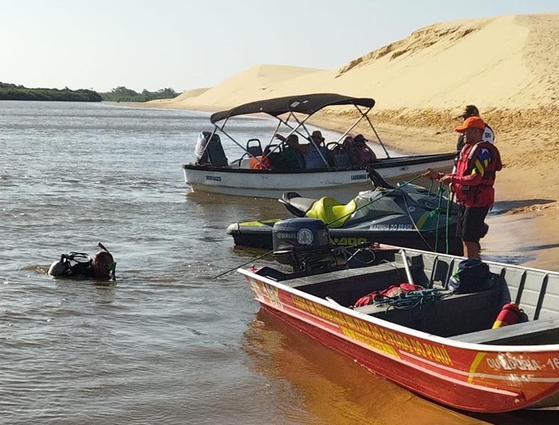 No Delta do Parnaíba turista cai no rio e é levada pela correnteza; Corpo foi encontrado