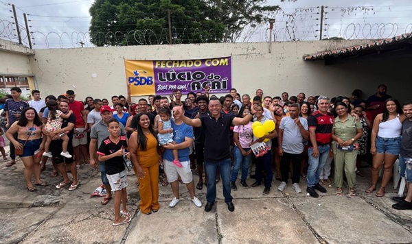 Empresário Lúcio do Açaí lança pré-candidatura de vereador em Timon