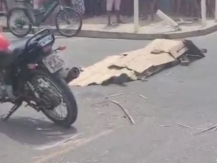 Caminhão atropela e mata motociclista em Timon nesta quinta (23)