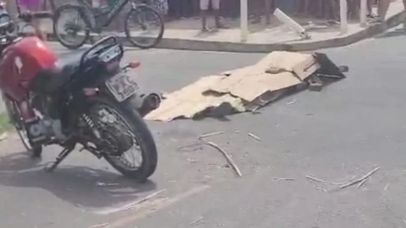 Caminhão atropela e mata motociclista em Timon nesta quinta (23)