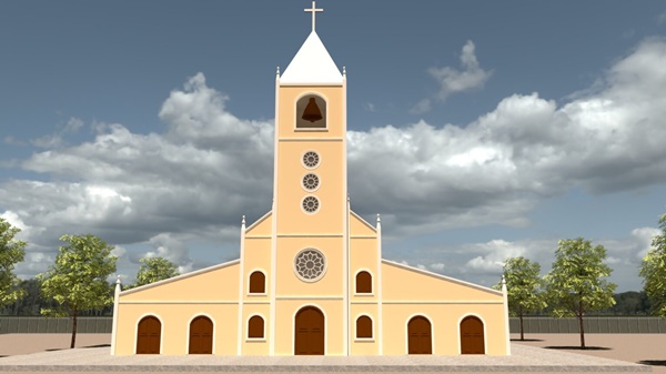Projeto quer ampliar e melhorar a Igreja de Santo Antônio, em Timon