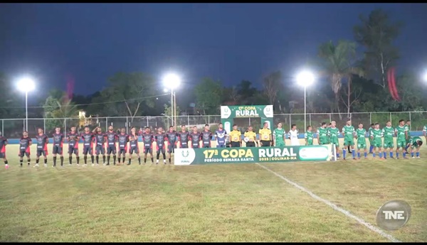 Copa Rural de Futebol movimenta Colinas nesta Semana Santa