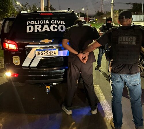 Acadêmico vindo do Maranhão foi preso em Teresina com cocaína avaliada em 3,5 milhões de reais