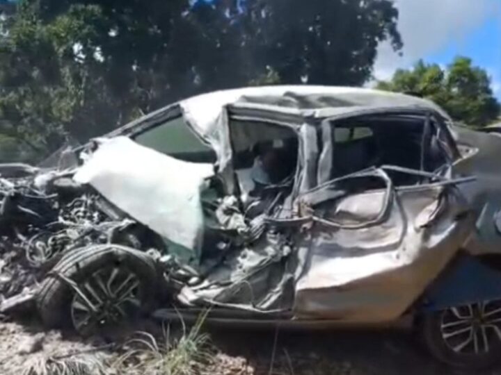 Timon: Choque frontal de carreta com HB20 deixa dois mortos na BR 316