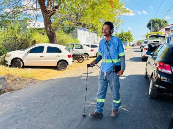 Caça vazamentos: Águas de Timon faz vistoria em 234 km de rede com ajuda de tecnologia acústica