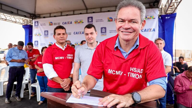 Prefeito Rafael Brito assina regulamento para seleção de beneficiários do Minha Casa Minha Vida em Timon