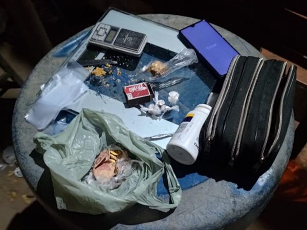 Homem foi preso com muita droga no bairro Guarita em Timon nesta quarta (9)