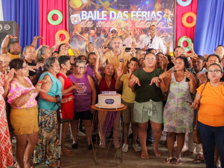 SEMDES promove baile de despedida das férias com muita animação e concurso de dança