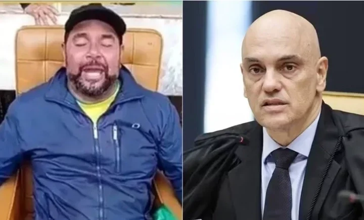 Homem que sentou na cadeira de Alexandre de Moraes pega 17 anos de prisão